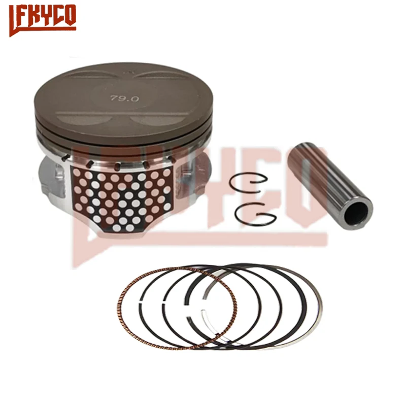 Motorcycle Piston Rings Tool Kit 79mm for Honda CBX250 Twister XR250 Tornado CBX 250 Motor Modification Accessories Engine Parts view 5