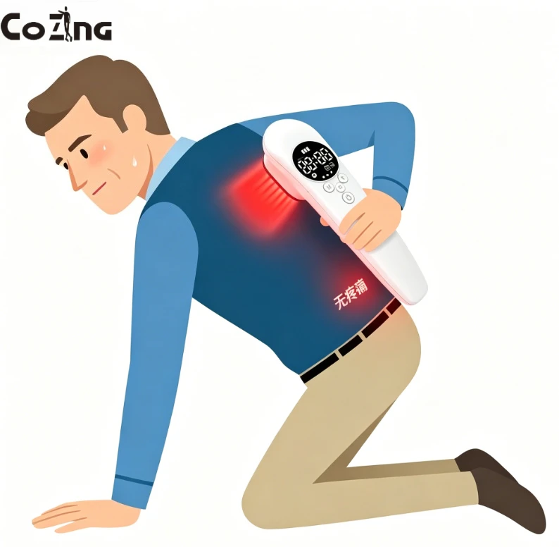 COZING Professional LLLT Device for Home, Reduces Inflammation and Speeds Healing in Humans and Pets, Lightweight Cold Laser