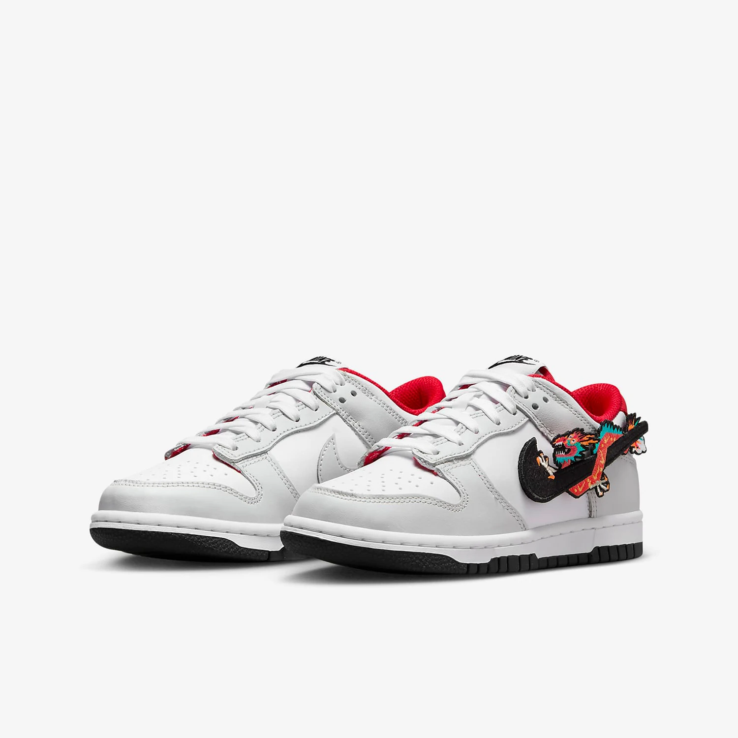 

Повседневные туфли для скейтбординга Nike Original Dunk Low GS Big Girls' Year of Dragon FZ5528-101