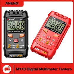 ANENG M113 Digital Multimeter Tester 1999 Counts Auto Ranging Amp Ohm Voltmeter for Household Outlet Automotive Electrical Tools