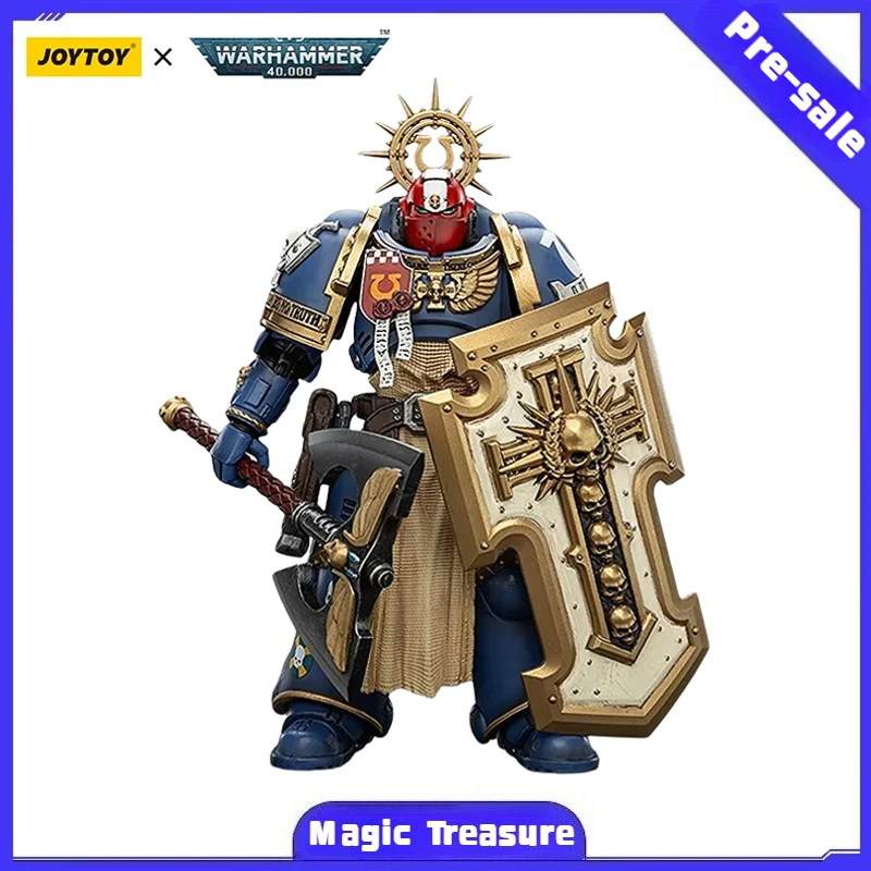 

【MT】Pre-sale JOYTOY Warhammer 40K Ultramarines Metaurus with Power Axe Stormshield and Plasma Pistol 1/18 Action Figure Model
