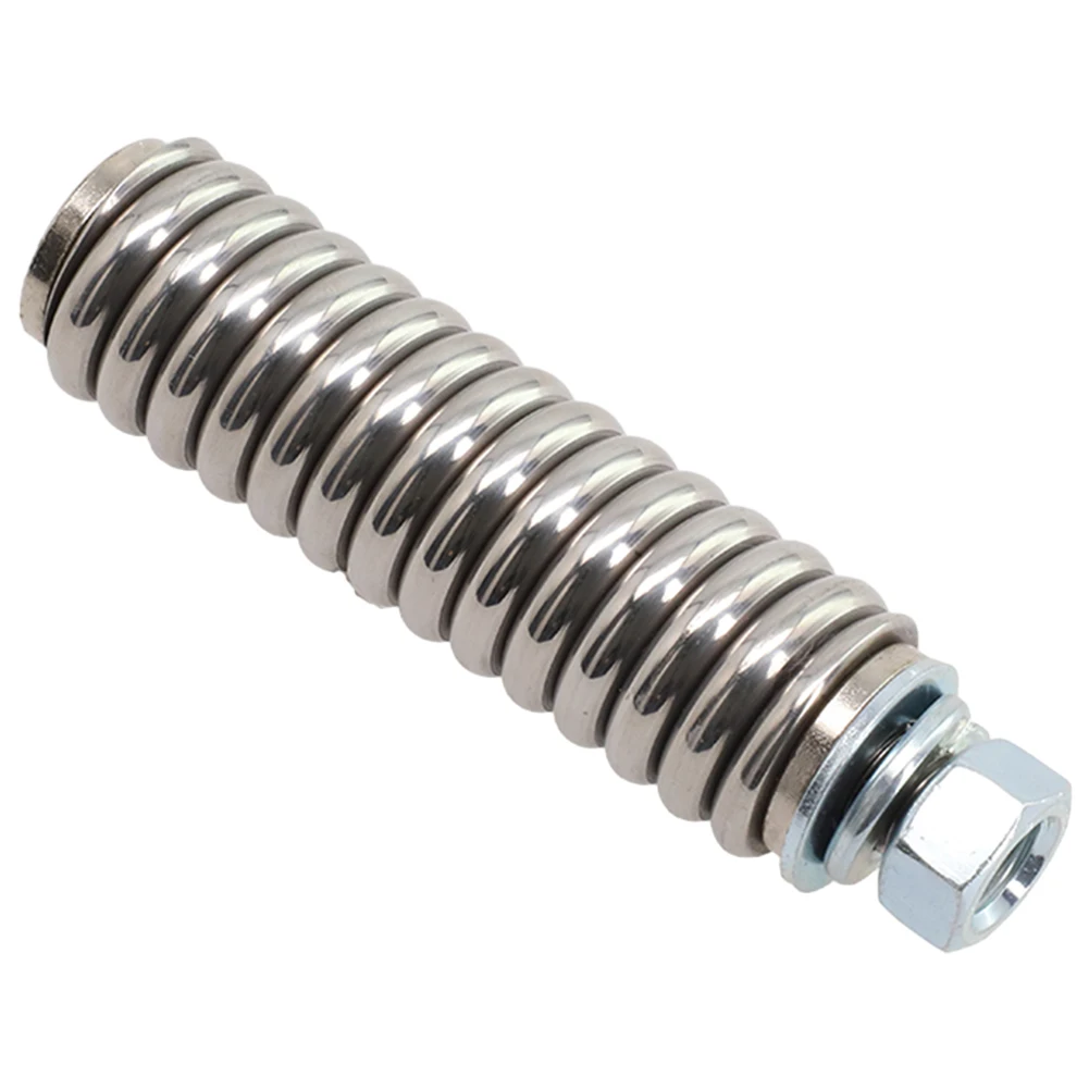 Spring Mount Radio Amateur Antenna CB Accessories Silver Stainless Steel 3.31*0.9inch Electric Parts Shock Spring