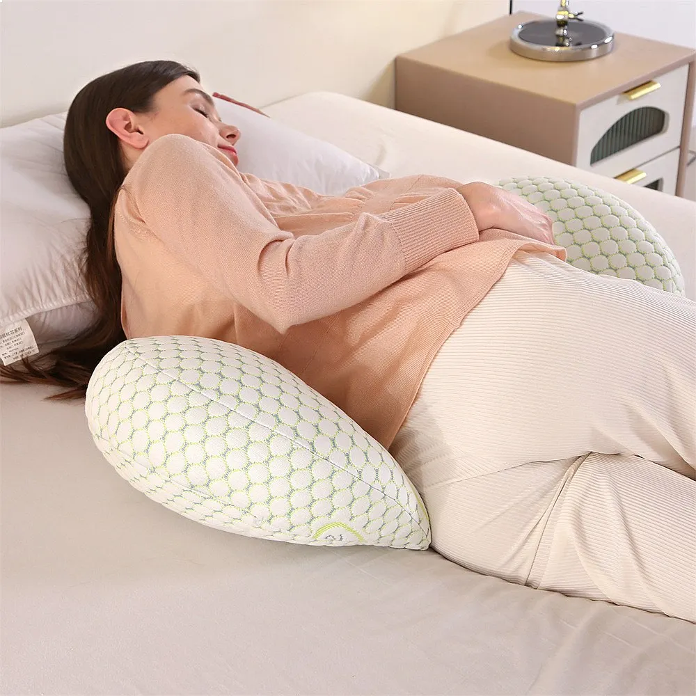 Pregnancy Pillow U-Shaped Maternity Body Pillow for Side Sleeping, Support Back Belly & Legs, Nursing Wedge Cushion