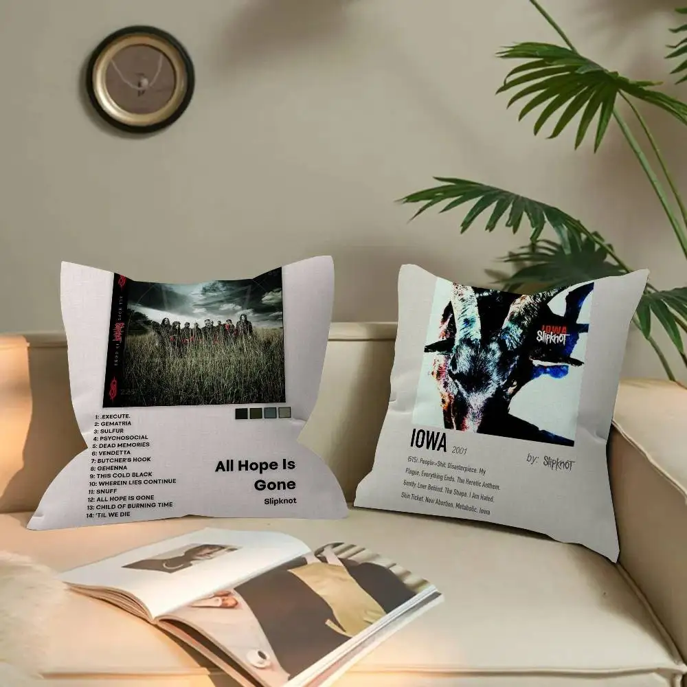 Heavy Metal Band Rap-Metal Music S-Slipknot pillow cover sofa cushion cover home room decoration children gift