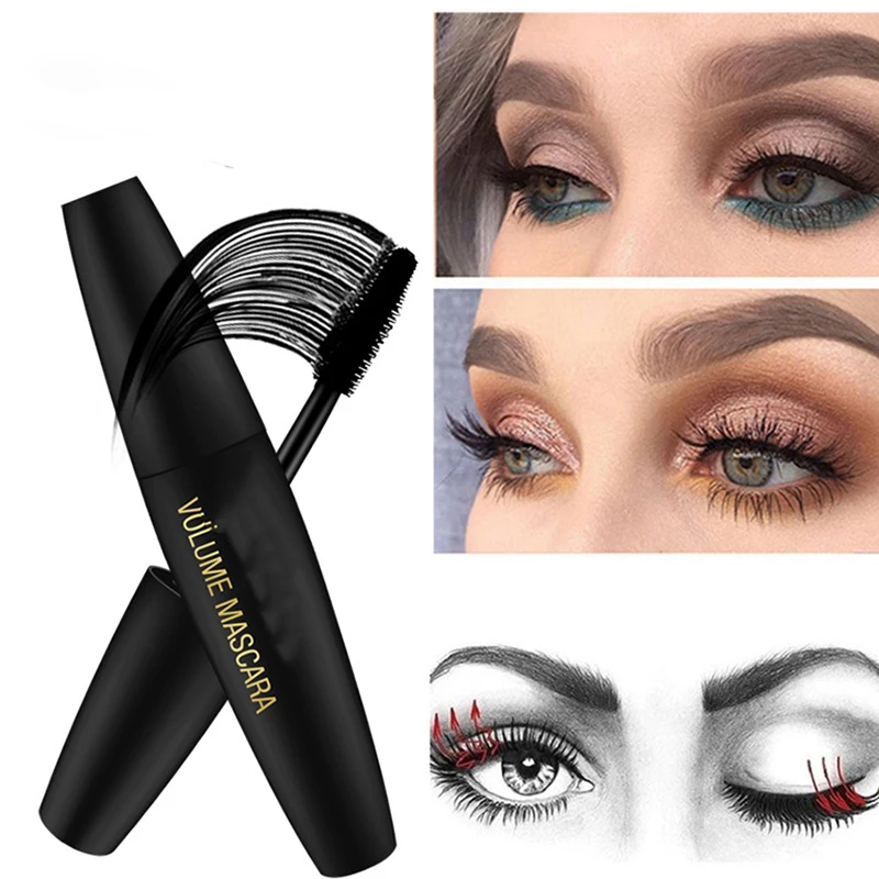 1Pcs Makeup Lash Mascara Waterproof Mascara Eyelash Extension Black Thick Lengthening Eye Lashes Mascara Volume Cosmetics Tools
