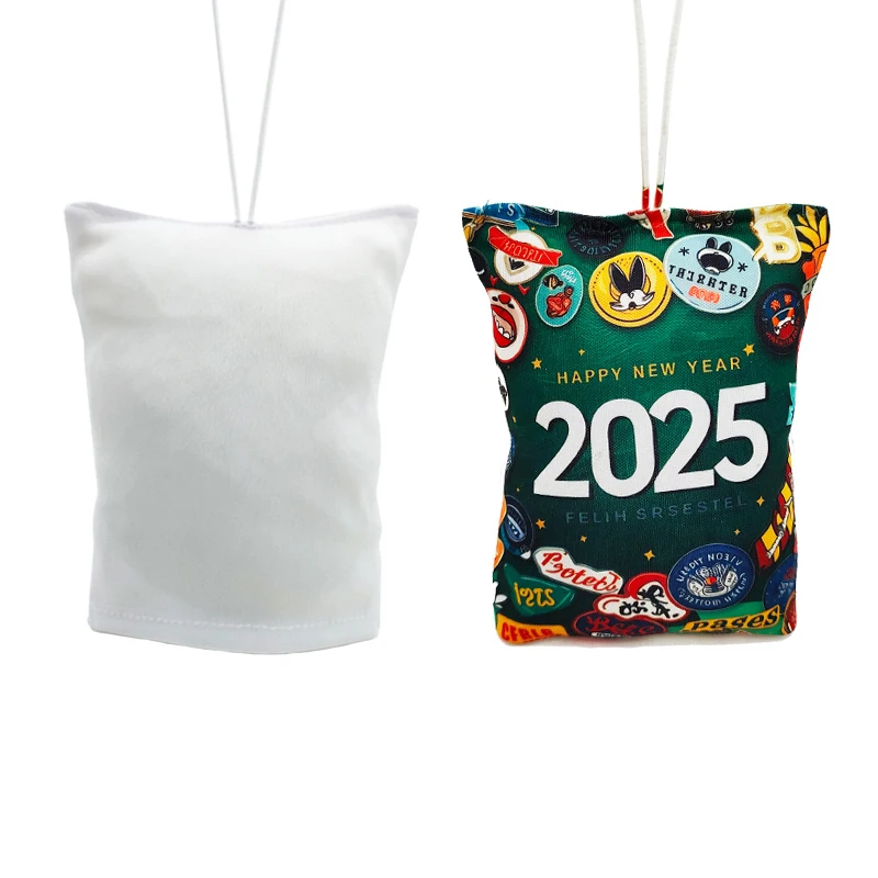 10pcs/lot Creative Car Hanger Sublimation Car Air Freshener Sachets for Heat Press