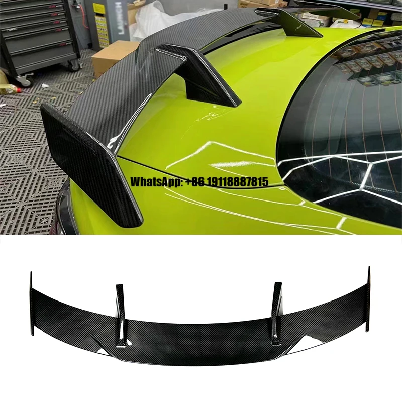 

G80 M3 Dry Carbon Fiber Spoiler MP Style Rear Trunk Spoiler High Wing for BMW G8X M3 M4 G20 G22 F90 2021+