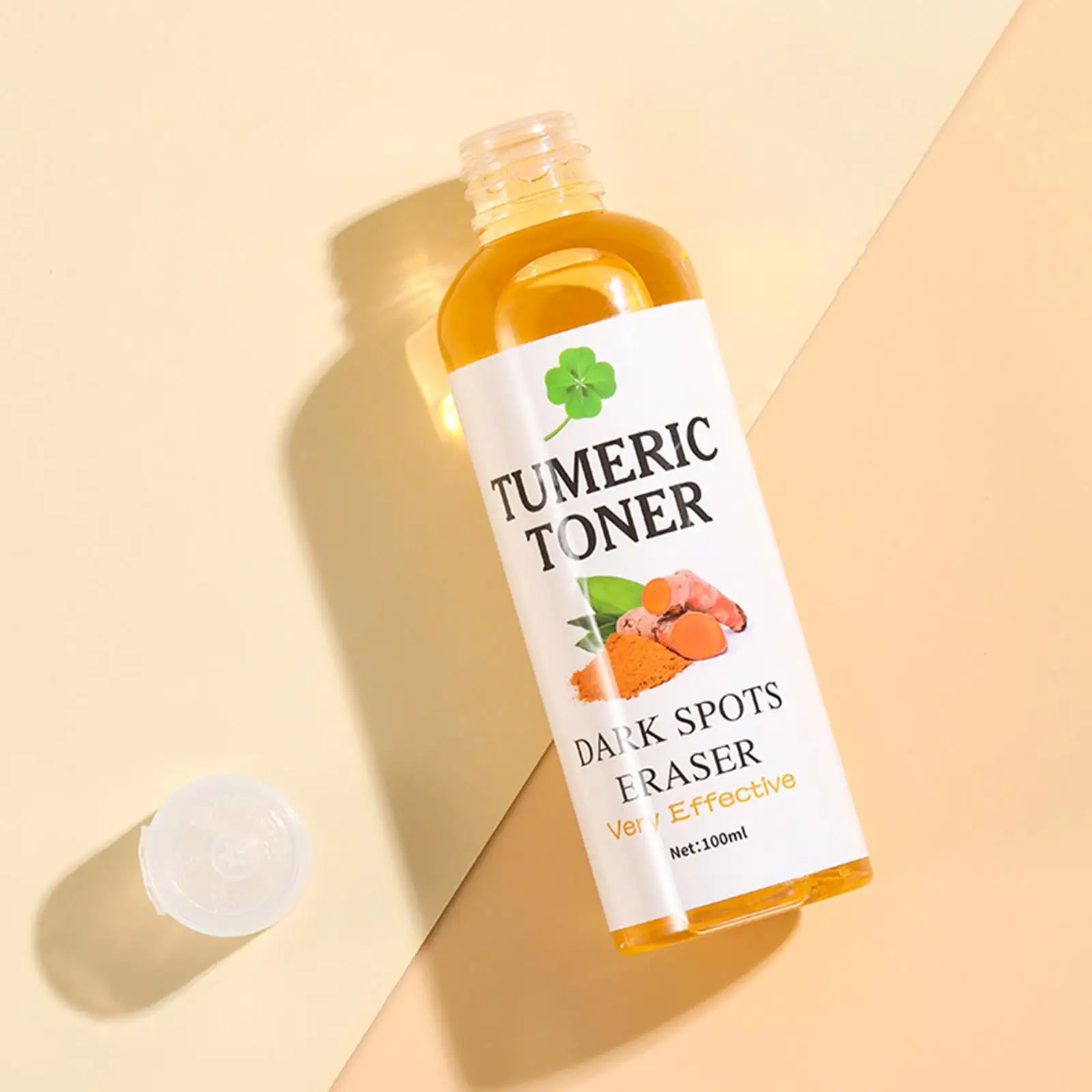 100ml Tumeric ciemne plamy tonik korektor kurkuma wypryski tonik zaciemniający ciemny nawilżający rozjaśniający pielęgnację skóry