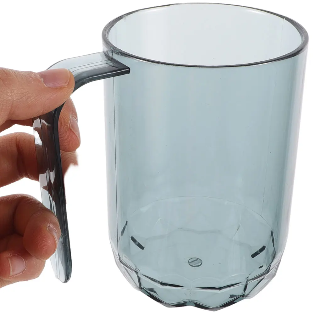 

2pcs Mouthwash Cup Toothbrush Holder Reusable Plastic Cups Kids Travel Bathroom Glasses Couple Wash Cup Toothpaste Holders