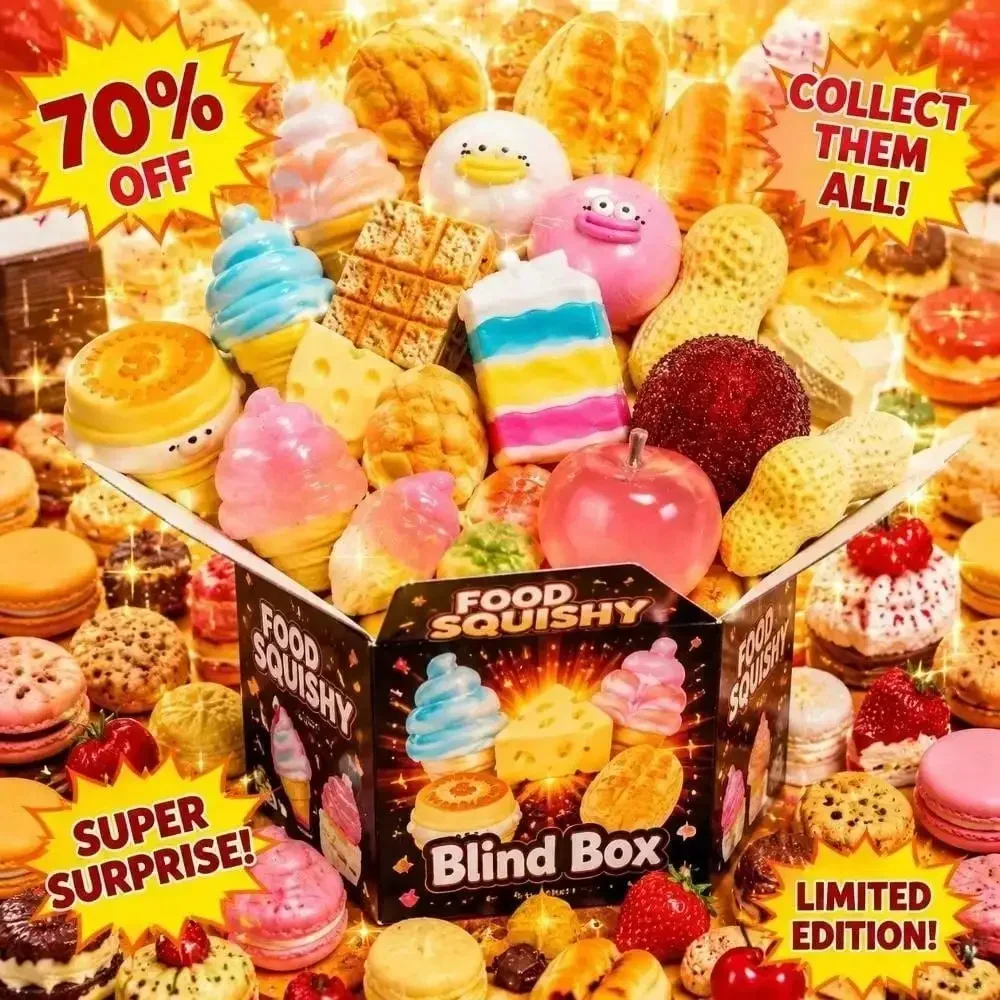 

Squishy blind boxColor-changing Temperature-sensitive SquishyCommute stress reliefCalming giftSilicone Super Soft SquishyKawaii style