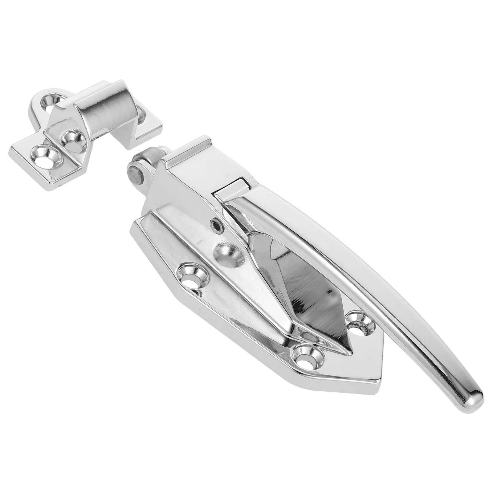 

1Set Zinc Alloy Oven Door Handle Freezer Latch Heavy Duty Replacement for Cooler Steam Cabinet Steam Cabinet Door Handle