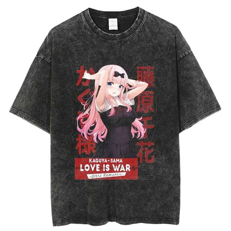 

Kaguya Sama Love is War Shirt Chika Fujiwara Oversized Anime Shirt