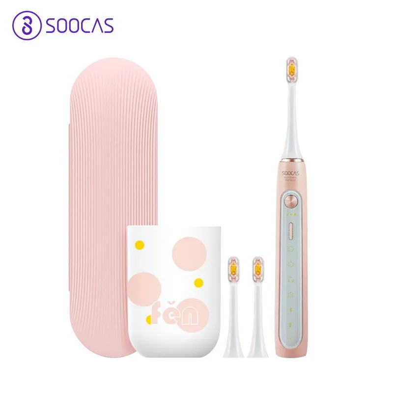 Soocas X5 IPX7 Waterproof Electric Toothbrush Whitening Ultrasonic Automatic Wireless Charging Tooth Brush Oral Clearing