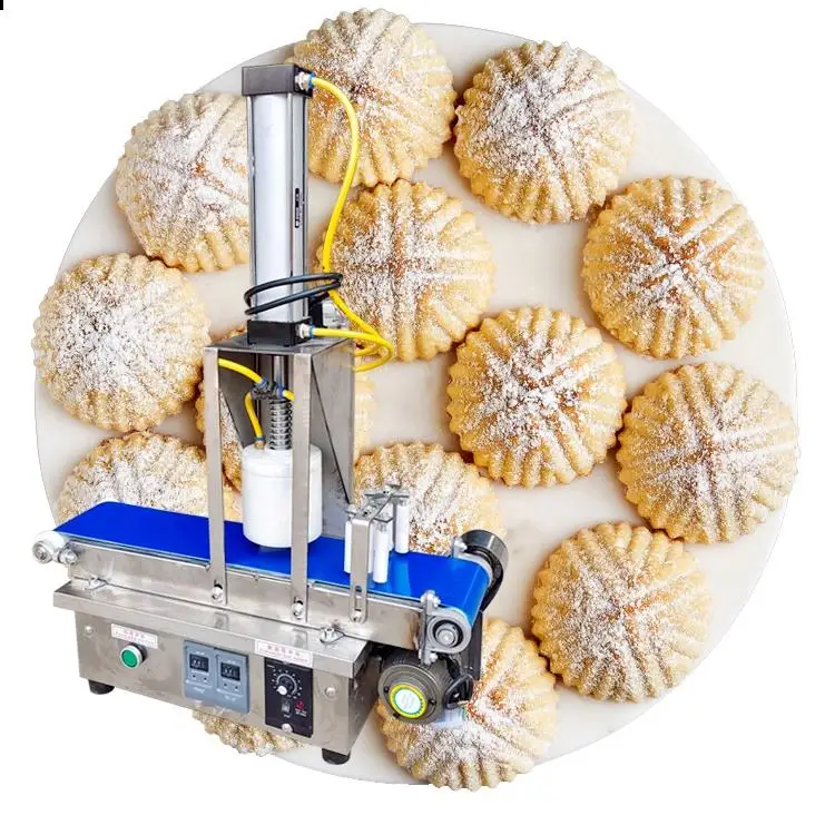 Factory Direct Sales Automatic Mooncake Forming Molding hinery Hot Sale Maamoul Moon Cake Dough Press Molding hine