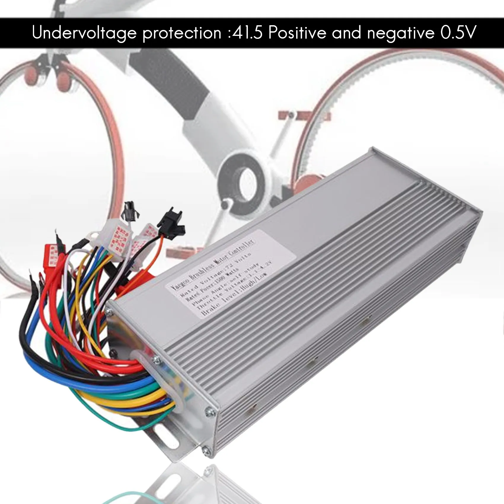 72V 1500W Electric Bicycle Controller Scooter Brushless Dc Motor Speed Controller