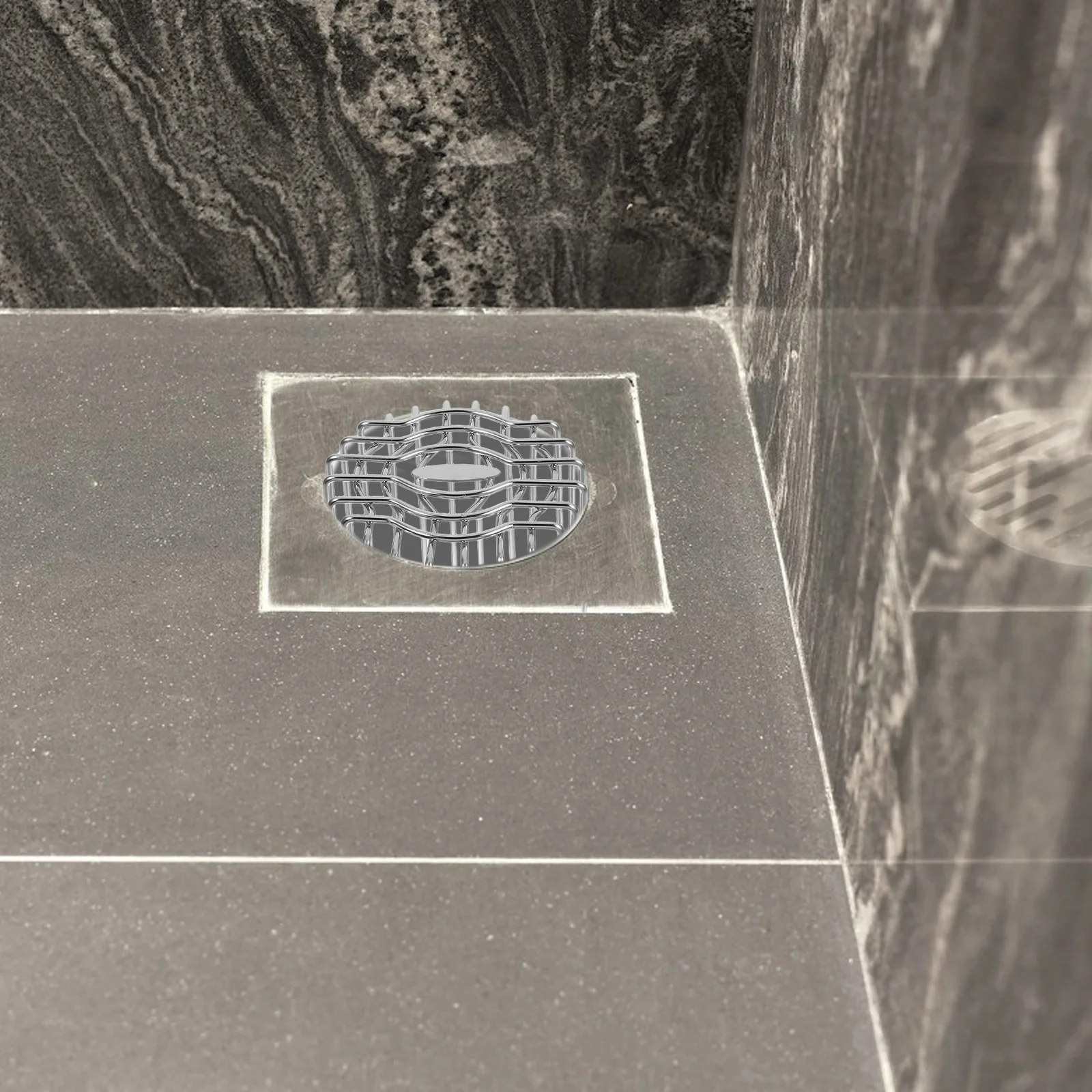 

Bathroom Floor Drain Filter Stainless Steel High-Efficiency Hair Catcher Easy Install Shower Drain Cover Protector Prevent Clog