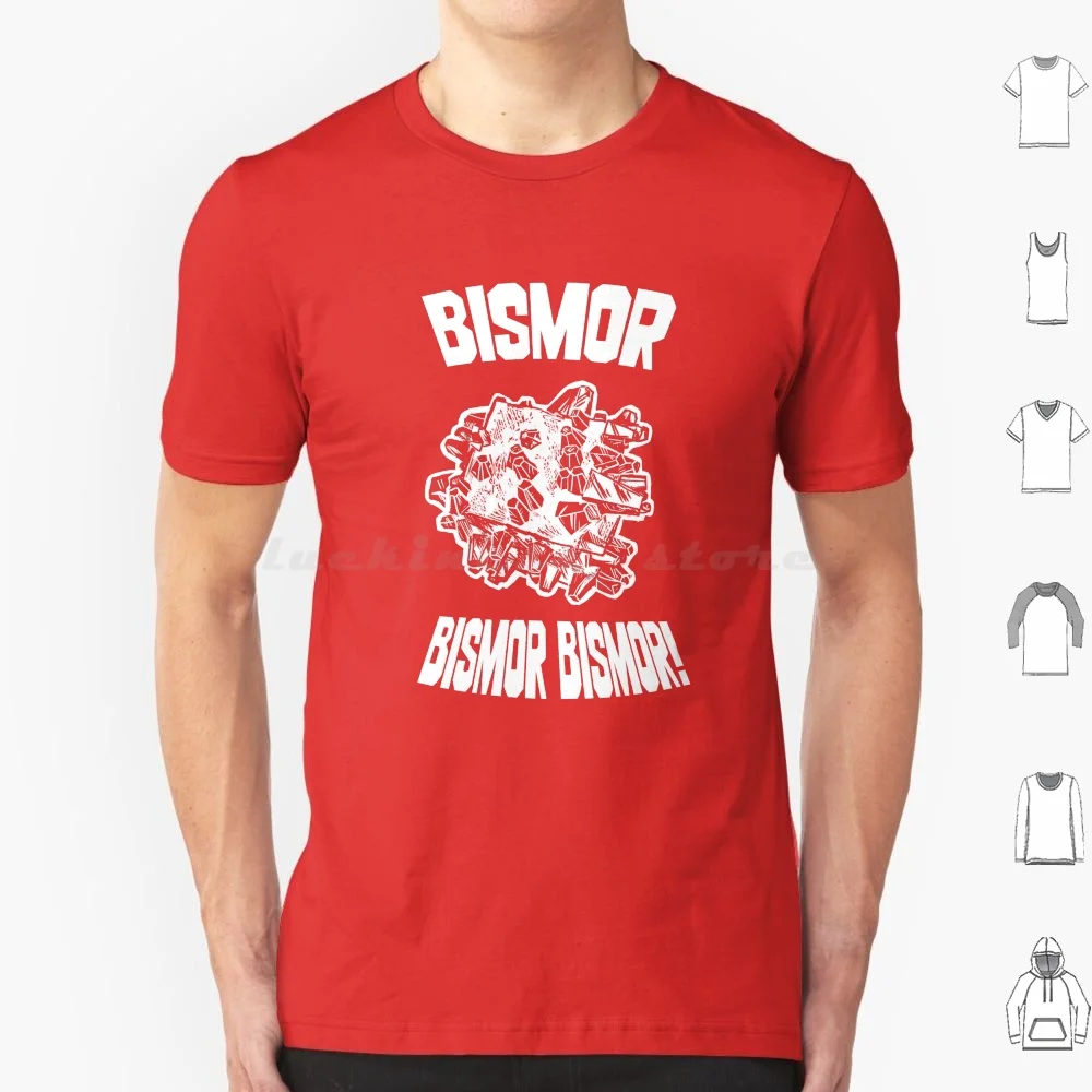 Camiseta de algodón para hombre y mujer, camisa con estampado de Rock profundo, Bismor Galactic, Drg y Stone, para videojuegos, arte y ciencia Nerdy Fan