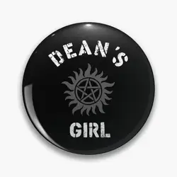 Deans Girl Pin Buttons Brooches Jewelry Accessory Customize Brooch Fashion Lapel Badges