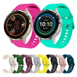 Bracelet de rechange en silicone à dégagement rapide pour femme et homme, compatible avec Garmin Vivoactive 4s, 18mm, convient pour Garmin Venu 3S