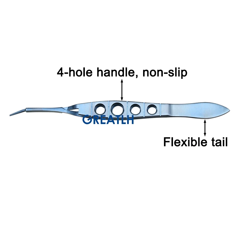 Nucleus Forceps Titanium Alloy Reaction Clip Forceps Ophthalmic Surgery Instrument