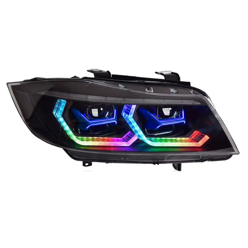 

Suitable for BMW 3 Series E90 Headlight Assembly Modified LED Dynamic RGB Daytime Running Flowing Turn Signal beam