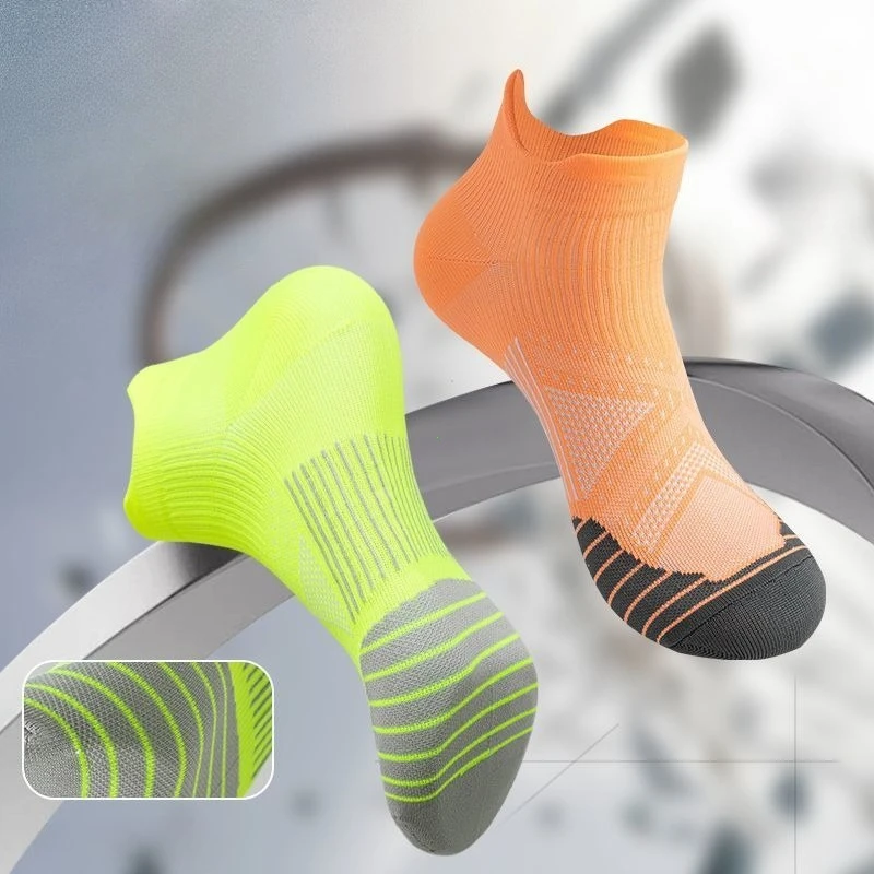 

Quick Drying Socks Men Outdoor Sports Short Tube Socks Fitness Compression Breathable Sweat Absorbing Women's Short Socks
