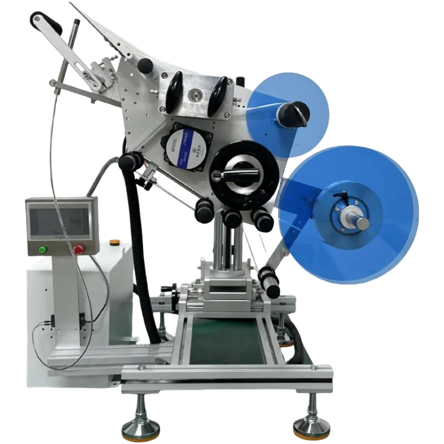 Commercial Fully Automatic Assembly Line Cards Foil Book Cardboard Gift Box Straight Ruler Stationery Labeling Machine