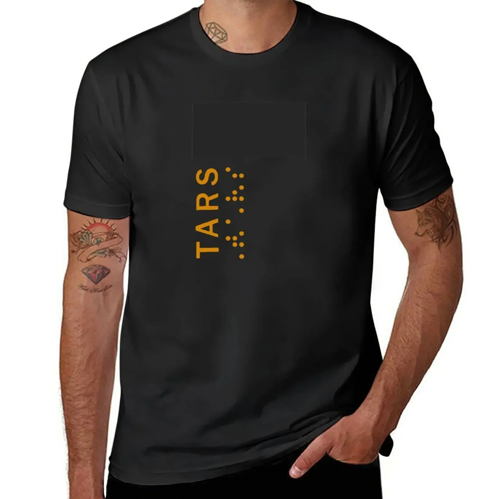 Interstellar: TARS T-Shirt aesthetic clothes blacks anime clothes slim fit t shirts for men