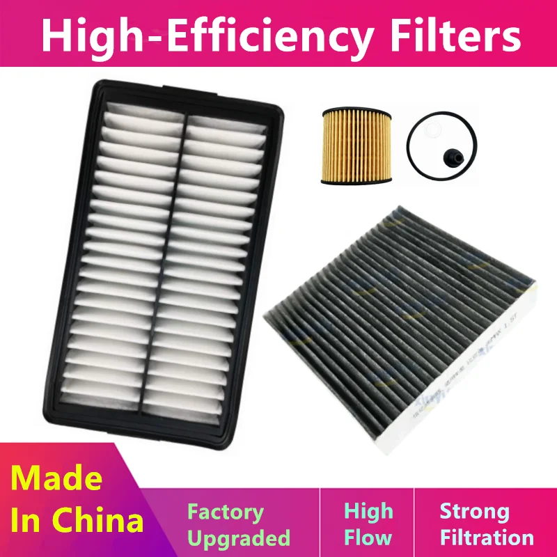 3pcs/for Kia K5 (DL3) 2.0T(380T) Oil Filter, Air Filter & Cabin Filter/Auto Parts Engine model: G4NN