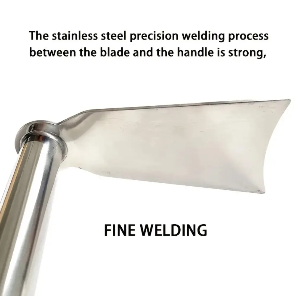 أدوات الحفر دليل البستنة مجرفة الفولاذ المقاوم للصدأ متعددة الأغراض إزالة الأعشاب الضارة مجرفة مكافحة الصدأ أدوات الزراعة حديقة ساحة المزرعة #5