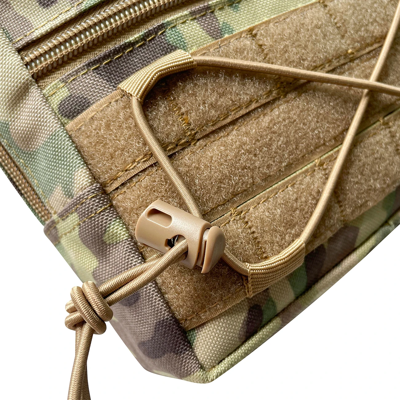 Camouflage Utility Pouch Multi‑compartment Organizer Bag for Backpack Vest Attachment Outdoor Storage Waist Accessories Bag