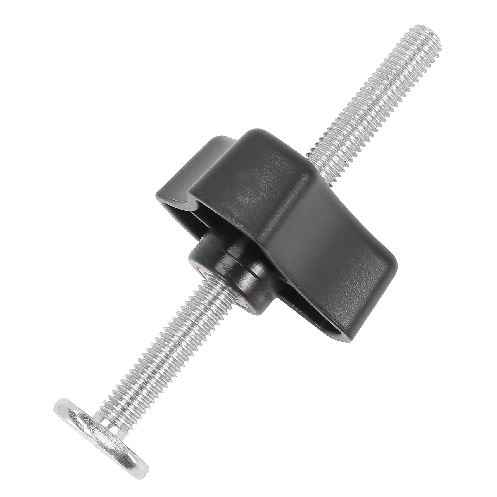 

B28C-6 Set T Screw And M8 Plastic Handle,Metal Quick Acting Hold Down Clamp Set For T-Slot T-Track DIY Woodworking Tool