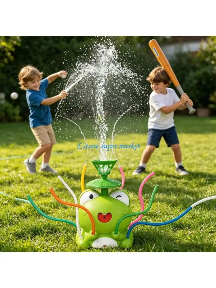 

090B Cheerful Creature Sprinkler Toy For Kids Outdoor Water Adventures