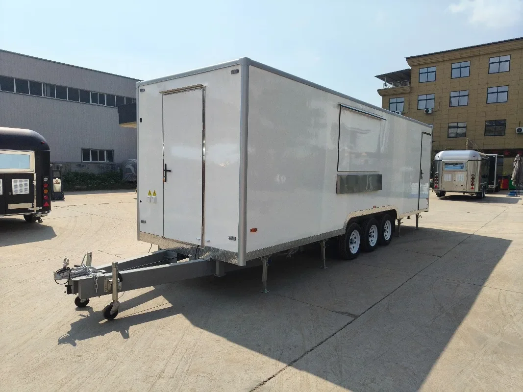 Remorque électrique industrielle pour aliments, camion de vente, four à Pizza Mobile, système de restauration, Van, offre spéciale