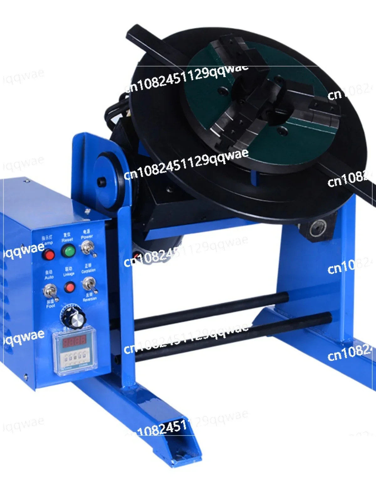 Fully Automatic Welding Flange Ring Seam Locator, Horizontal Rotary Table, Chuck Argon Arc Gas Protection, 30kg