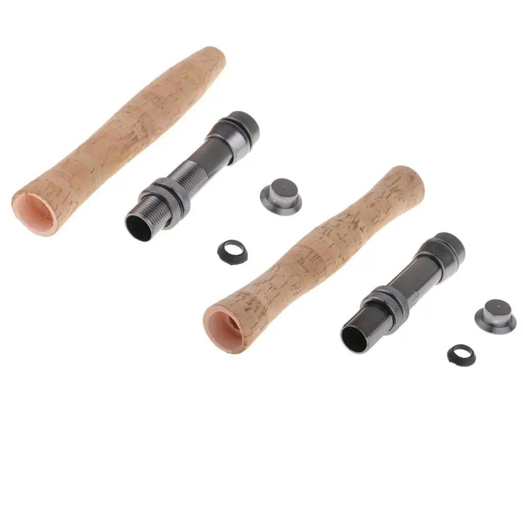 Fishing Rod Building Accessory Fishing Rod Handle with Reel Seat DIY Spare Part