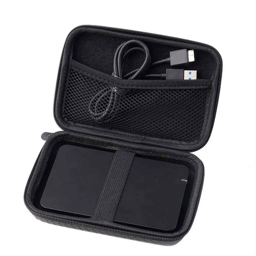 Case Drive Protective Cover Headphone Mini Storage Charger Protection Bag EVA Zipper Bag Data Cable Bag Mobile Hard Disk Case