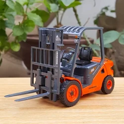 Diecast 1/35 Scale LONKING LG30DT Internal Combustion Forklift Alloy Machinery Model Collection Souvenir Display Ornaments Gift