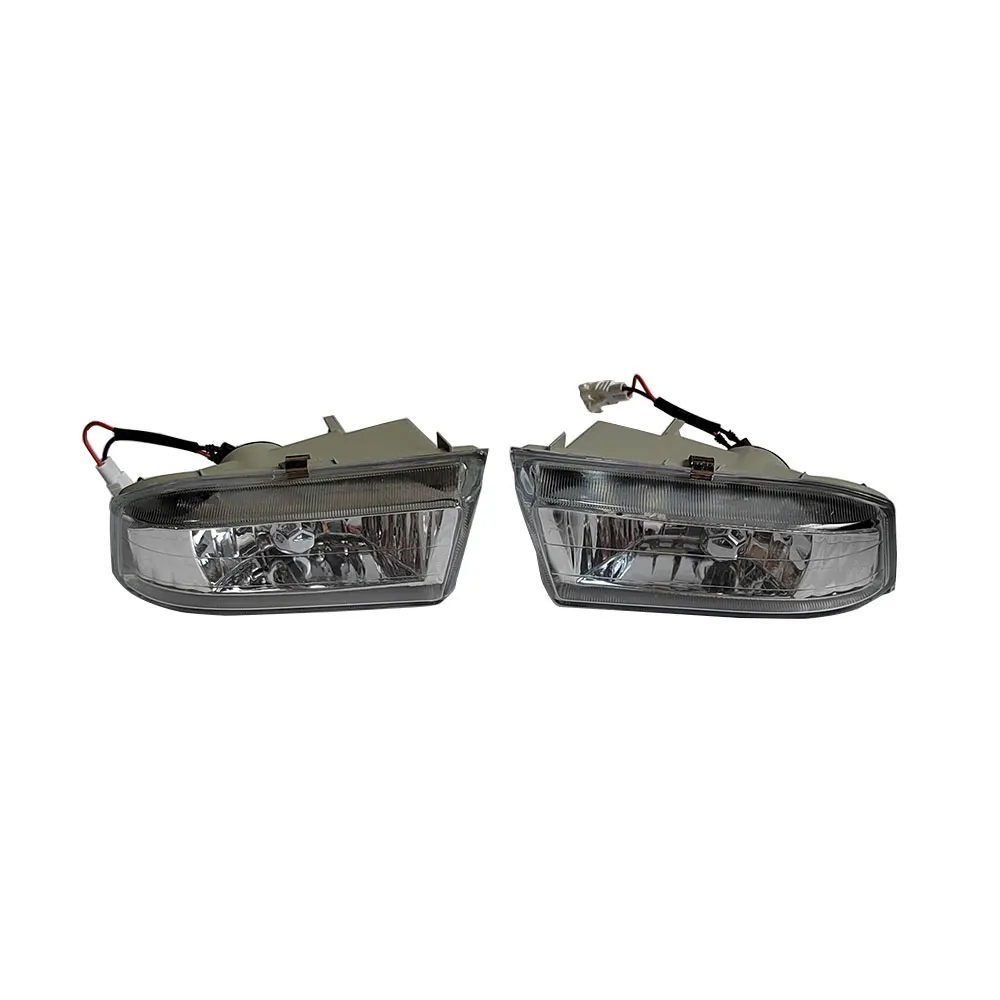 

A Pair Car Crystal Fog Lamp For Toyota Ipsum SXM15 CXM10 1996 to 2000 Front Bumper Foglight