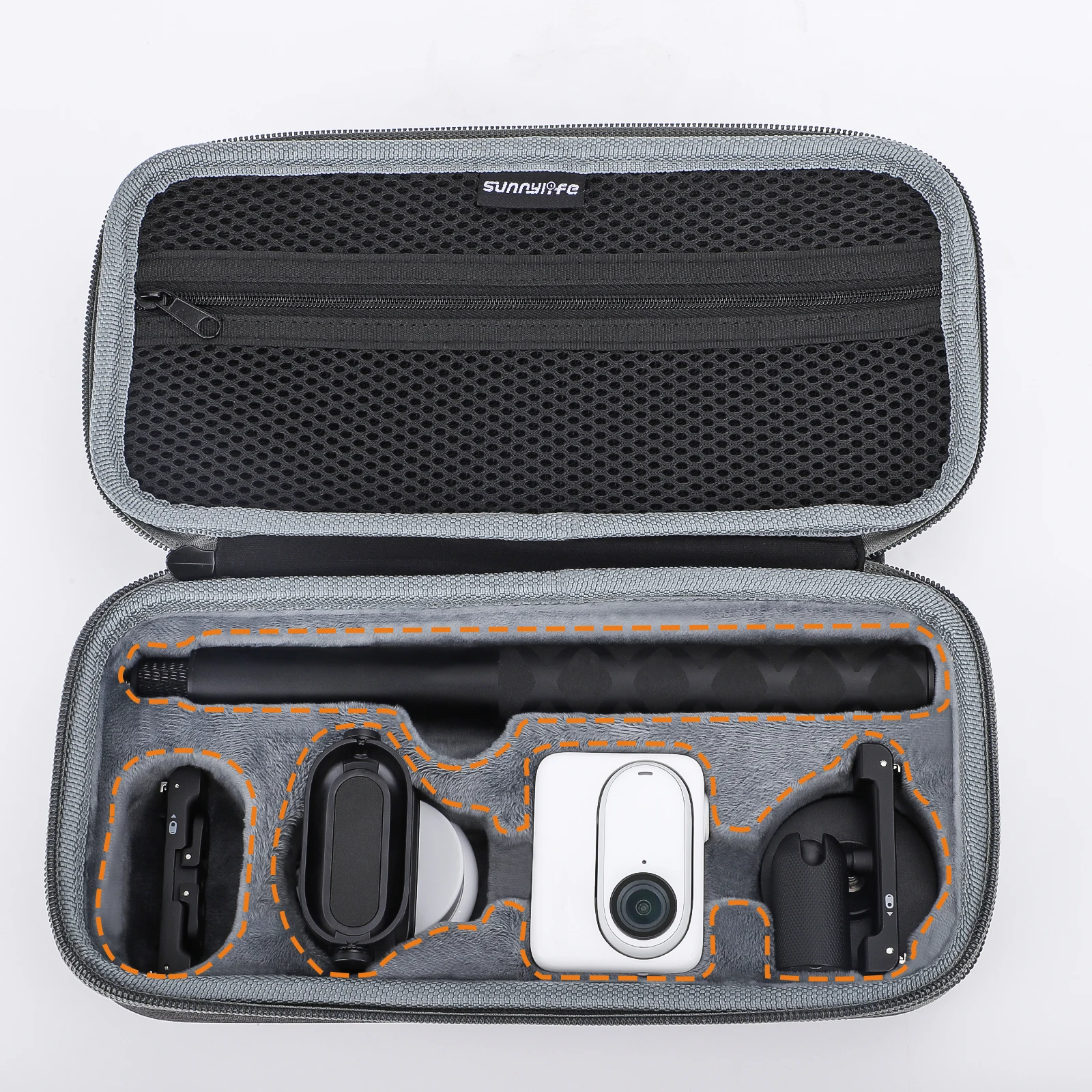 Storage Bag for Insta360 GO 3 Kit, estojo protetor, câmera Acessórios