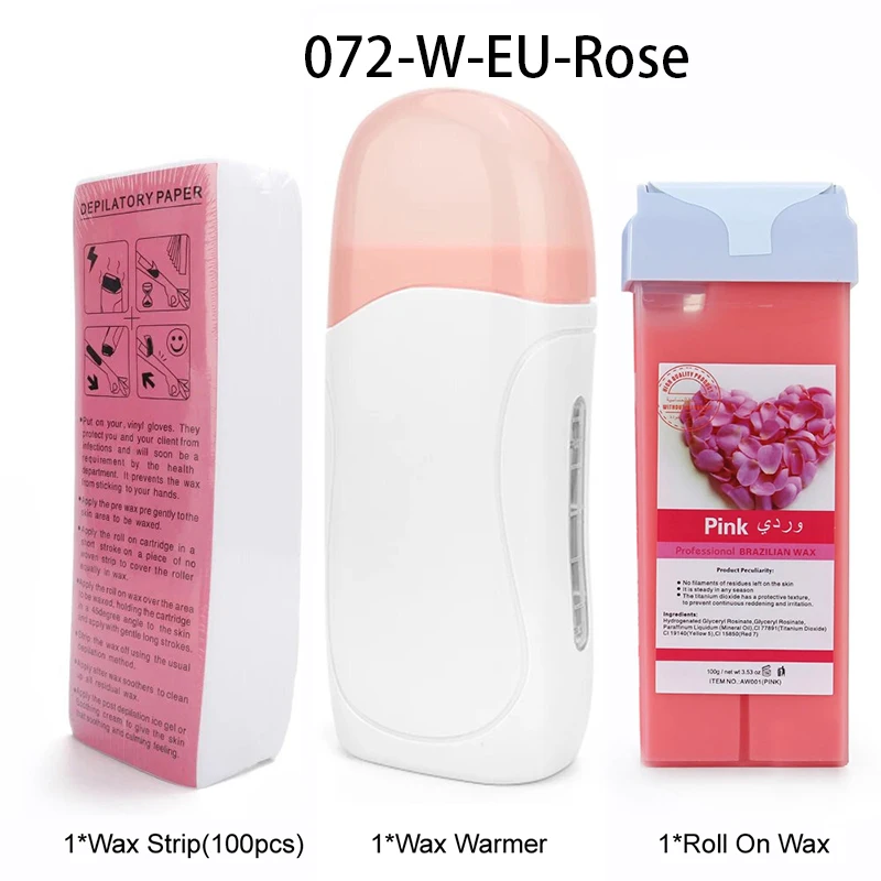 Unisex Roll on Ontharingswas Crème Ontharing Roller Wax Heater Waxen Hot Cartridge Warmer Apparatuur Tool Waxen Kit
