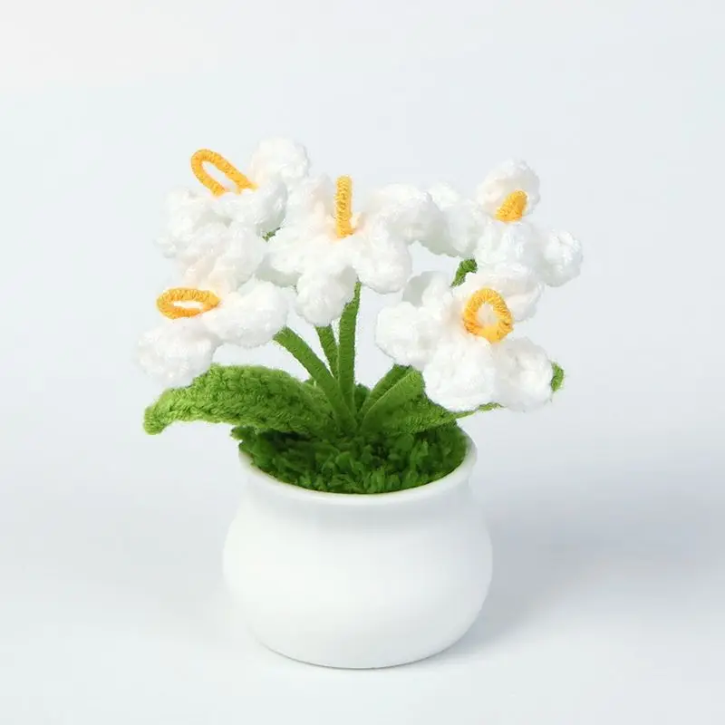 5 رؤساء زهرة الغزل أصائص زرع ألعاب لطيف الأرجواني النباتات محشوة أفخم ألعاب كرتونية للبنين بنات عيد ميلاد هدية الكريسماس #5