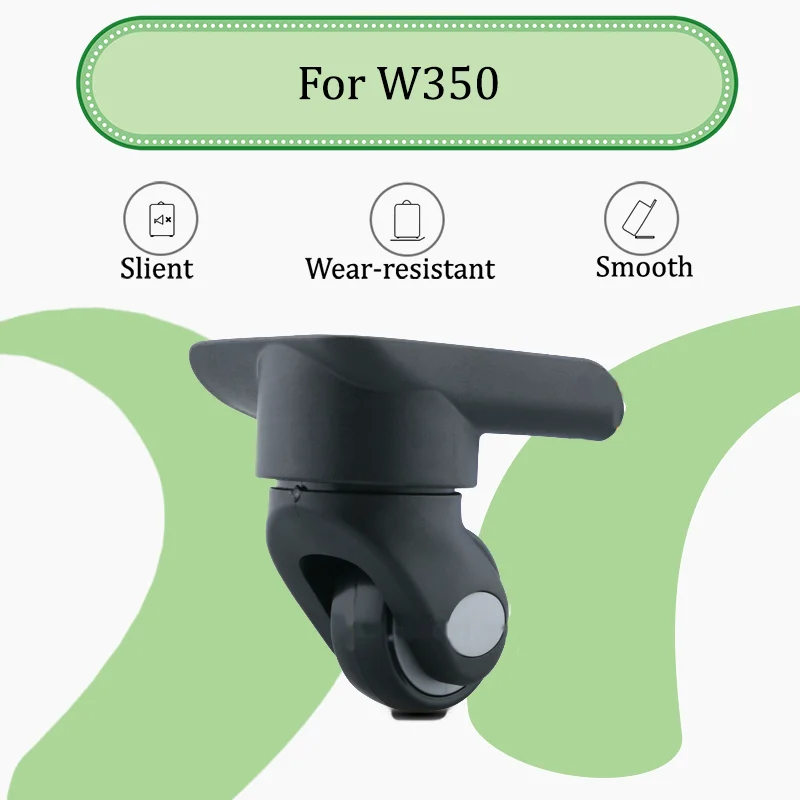 

W350 Luggage Wheel Repair Kit - Swivel Wheel Silent Rolling Replacement Assembly Suitable For Luggage Wheel Components