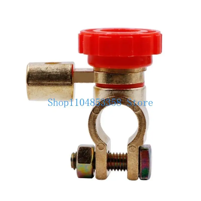 652F Side Column Battery Disconnect Switch Cut-off Power Disconnection Isolator Suitable for Car Truck RVs Ship Vehicle Boats