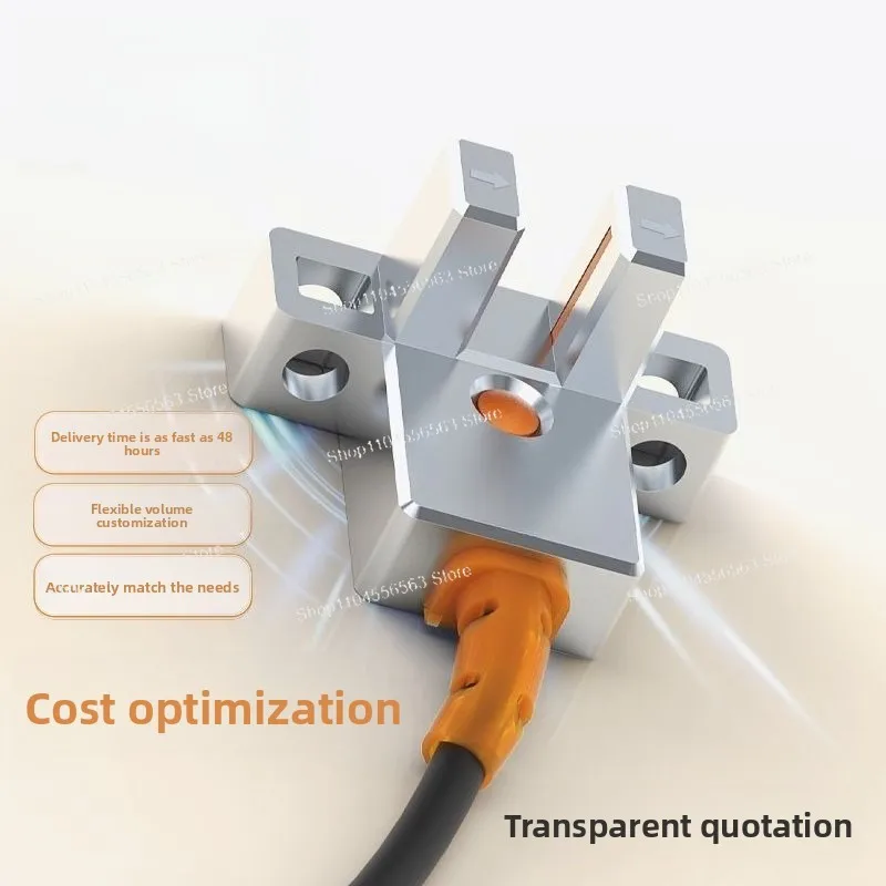 3000Hz U-Slot Photoelectric Sensor, High Sensitivity Metal Limit Switch