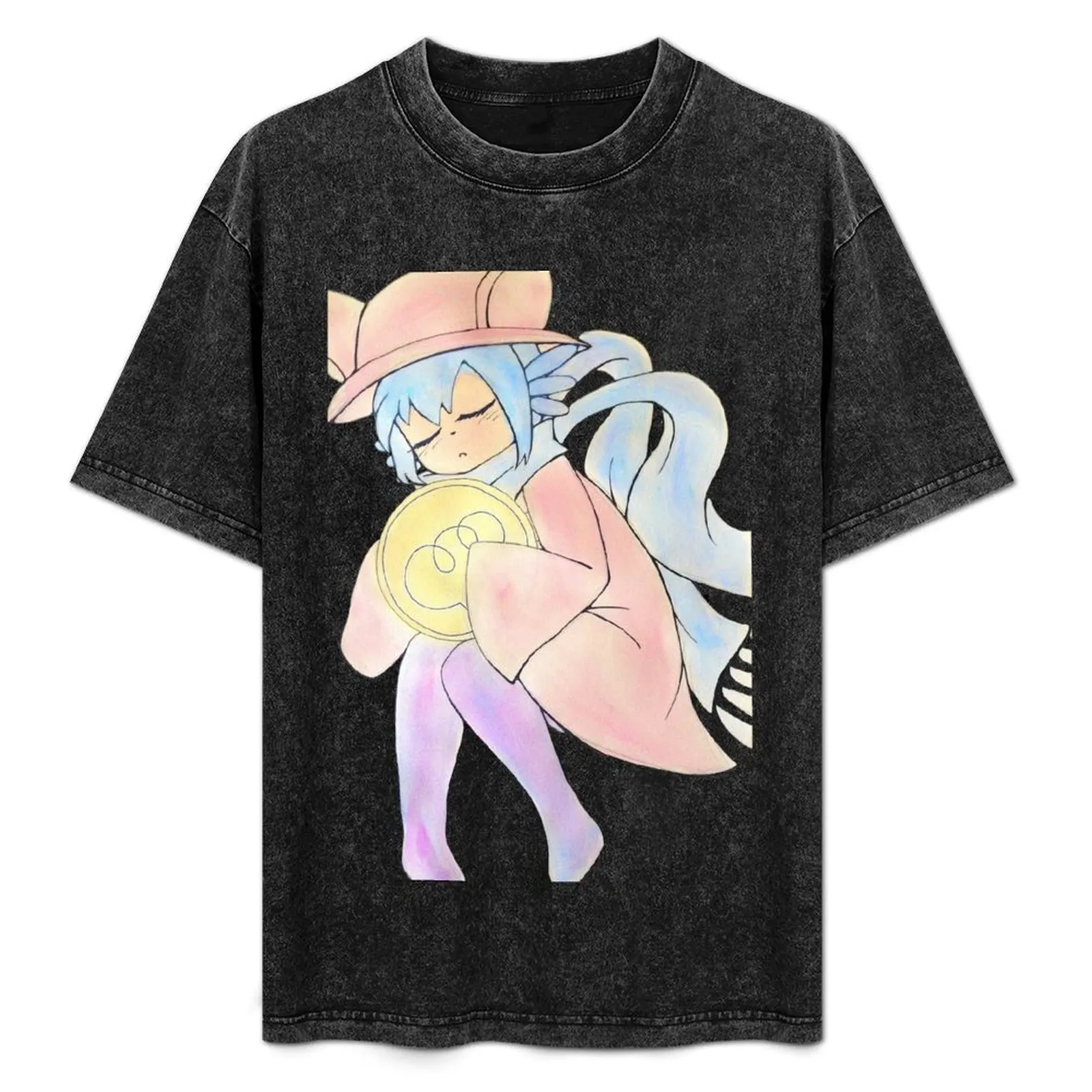 OneShot Niko Sleeping T-Shirt Comfortable Workout Short Sleeve Shirt