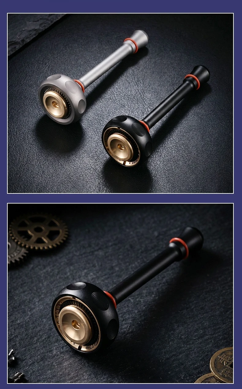 Scepter Fidget Spinner Paragraph Ring Mecha Transform Multi-functional EDC Metal Stress Relief Sensory Toy Easing Anti Anxiety