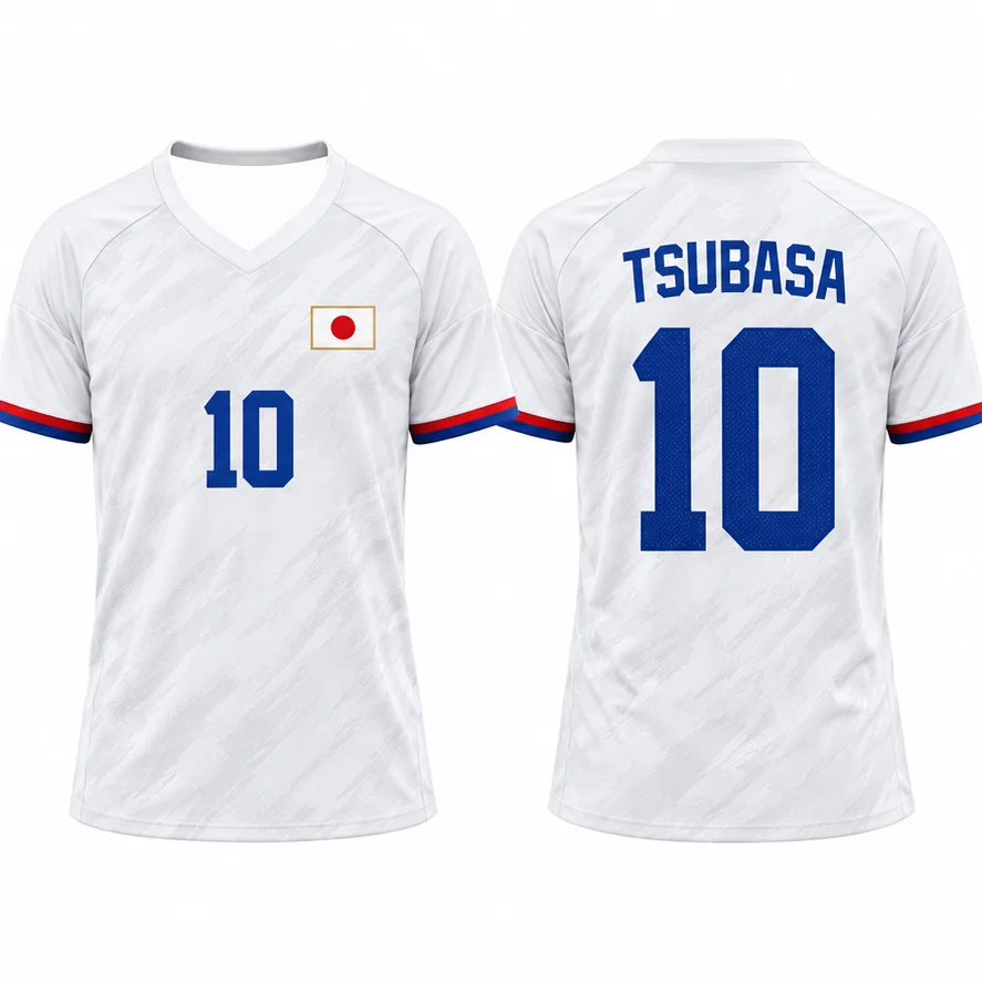 Japan Aoyunhui Inspired 10 Soccer Jersey Men Women Kids Home Away Football Shirt Short Sleeve Anime Style Retro Vintage Fan Top
