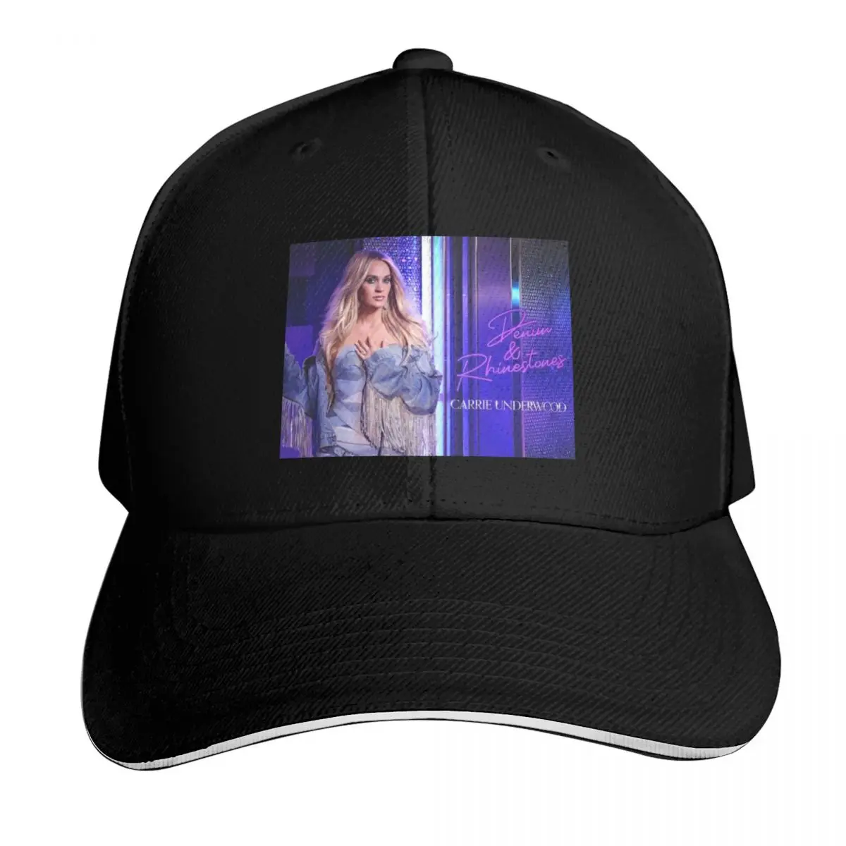 the experience Carrie Underwuud & Denim and Rhinestones carri003 Baseball Cap Hat Man For The Sun Hood Caps For Men Women's