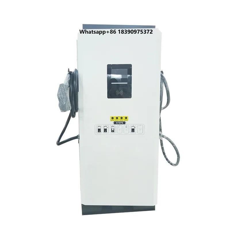 Professional Dc 120kw Ev Fast Charger Pile Double Charging Station for Electric Vehicles